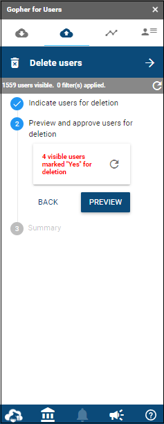 Sidebar showing step 2 preview