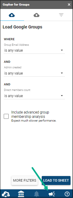 feedback Gopher Groups