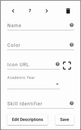 Blank Skill Card