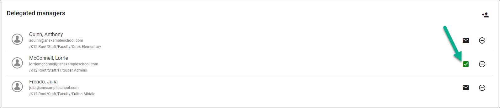 Resend Manager Notification Email location