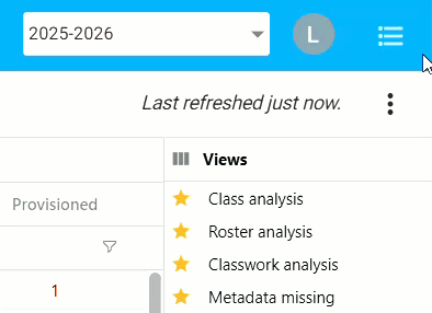 Teacher Analysis Export location