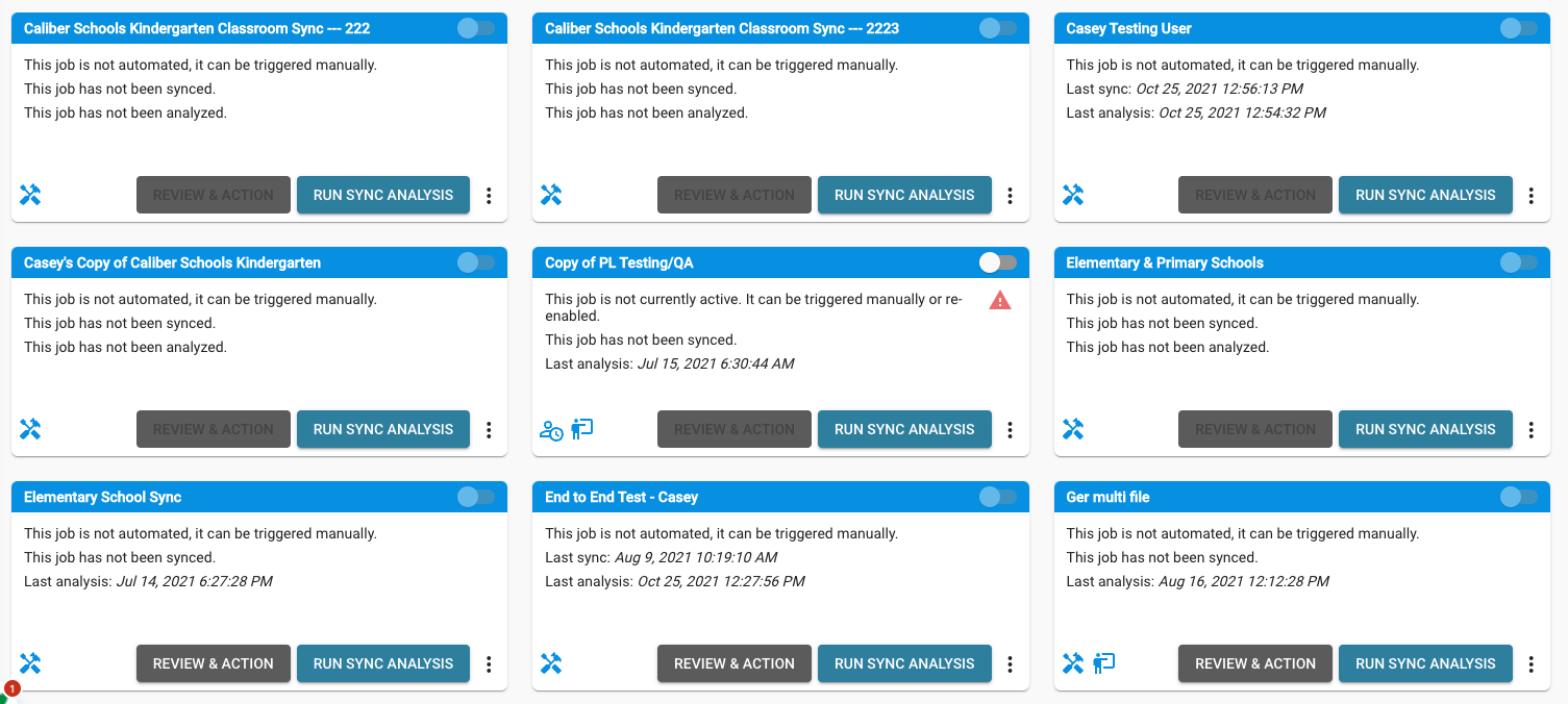 Introduction to class and roster sync jobs Help Center