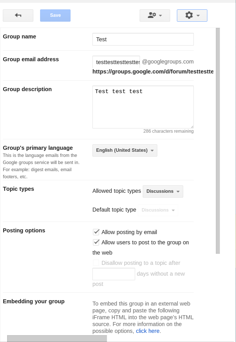 Adding members and managers to a Google Group